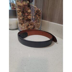 House Of Fleming Leather Men's Belt (Size 28) W/out Buckle Black/Brown